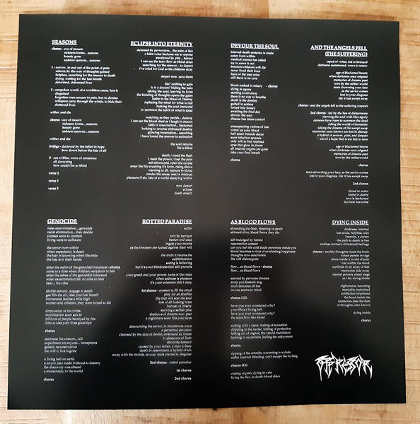 OPPRESSOR - Solstice Of Oppression LP (Transparent Red/Black Splatter Vinyl) (Pre-order)