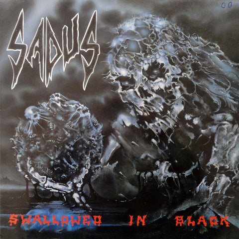 SADUS - Swallowed In Black LP (Transparent Red Vinyl)