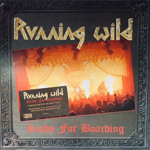 RUNNING WILD - Ready For Boarding 2-LP (Orange Vinyl)