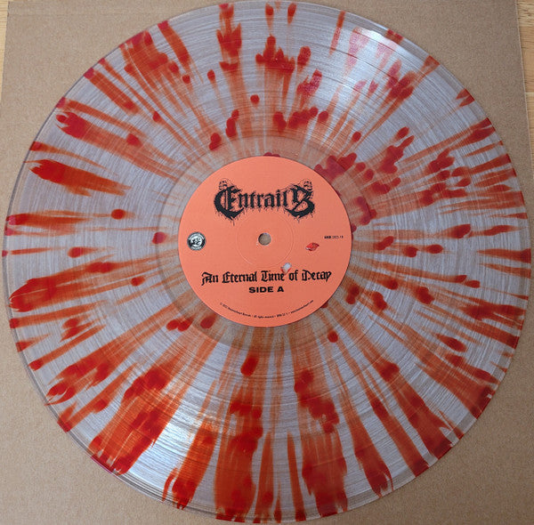 ENTRAILS - An Eternal Time Of Decay LP (Clear/Red Splatter Vinyl)