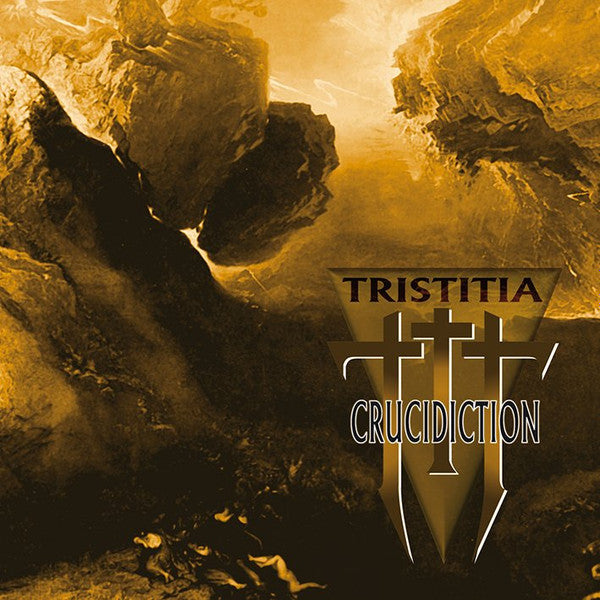 TRISTITIA - Crucidiction LP (Transparent Blue Vinyl)