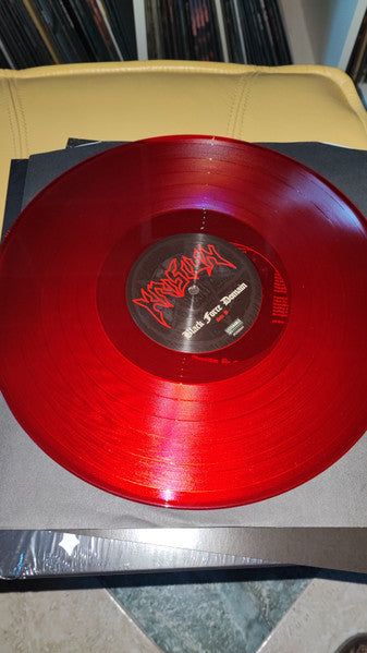 KRISIUN - Black Force Domain LP (Transparent Red Vinyl)