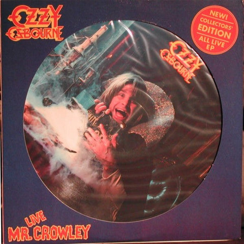 OZZY OSBOURNE - Mr. Crowley Live Picture-LP (1980 Press)