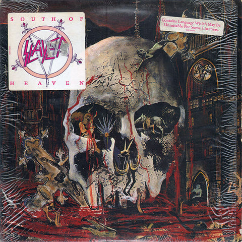 SLAYER - South Of Heaven LP (Black Vinyl) (1988 US Press Promo)