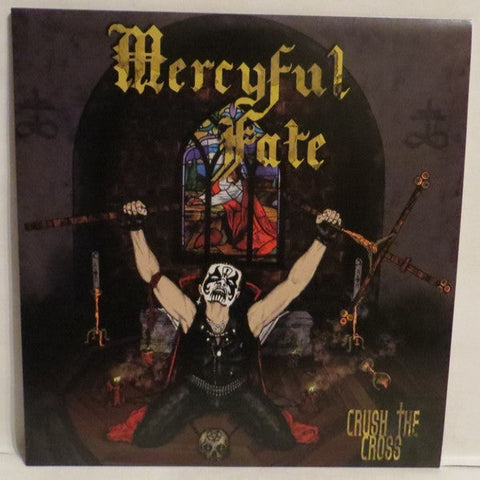 MERCYFUL FATE - Crush The Cross 2-LP (Yellow Vinyl) (2011 Press)