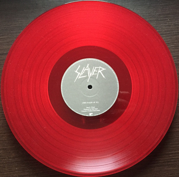 SLAYER - God Hates Us All LP (Transparent Red Vinyl) (2001 European Press)
