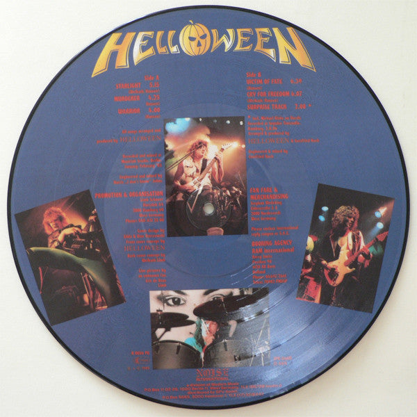 HELLOWEEN - Helloween Picture-LP (1986 Noise Records)