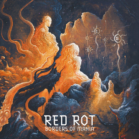 RED ROT - Borders of Mania LP (Orange/Black Marble Vinyl) (Pre-order)
