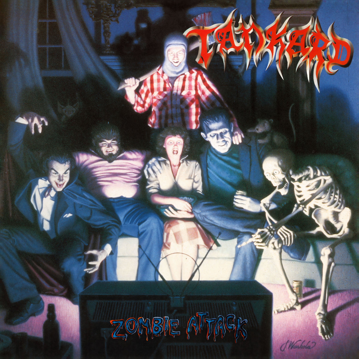 Tankard / Zombie Attack レコード hhr2025-04_tankard_-