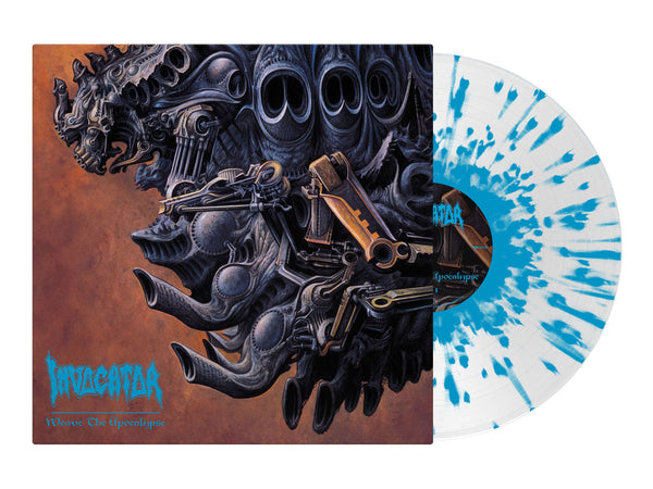INVOCATOR - Weave The Apocalypse LP (Ultra Clear/Cyan Blue Splatter Vinyl)