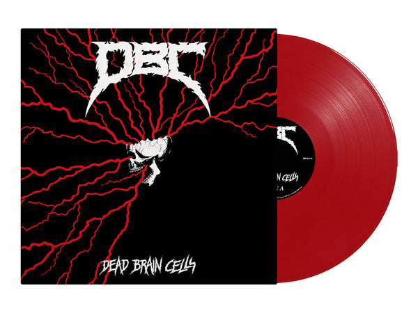 D.B.C. - Dead Brain Cells LP (Transparent Red Vinyl) (Pre-order)