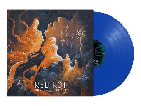 RED ROT - Borders of Mania LP (Transparent Blue Vinyl)