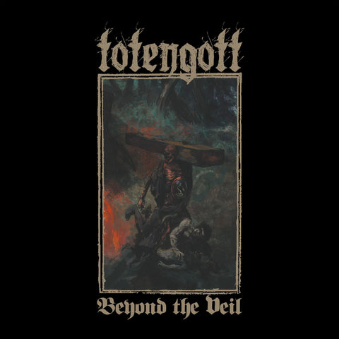 TOTENGOTT - Beyond The Veil LP (Sea Blue/Gold/Black Splatter Vinyl) (Pre-order)