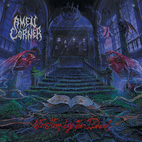 AMEN CORNER - Written By The Devil LP (Transparent Purple/Black Splatter Vinyl) (Pre-order)