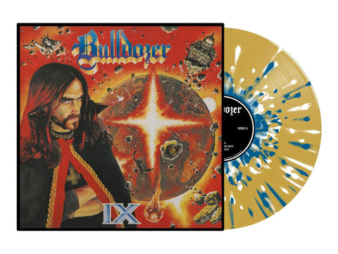 BULLDOZER - IX LP (Beer/Blue/White Vinyl) (Pre-order)