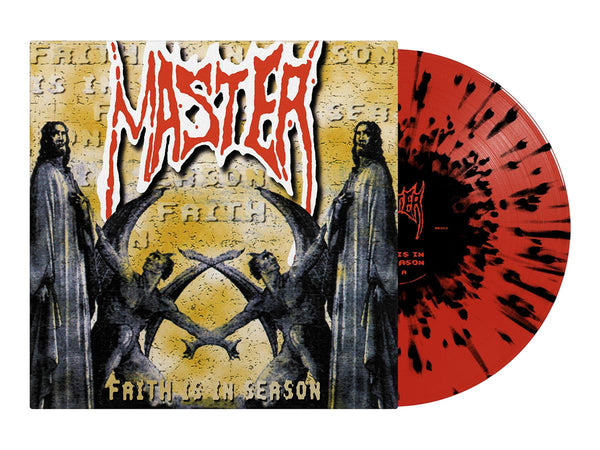 MASTER - Faith Is In Season LP (Transparent Red/Black Splatter Vinyl)