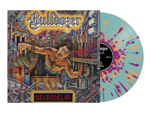 BULLDOZER - Neurodeliri LP (Electric Blue/Purple/Orange Splatter Vinyl) (Pre-order)