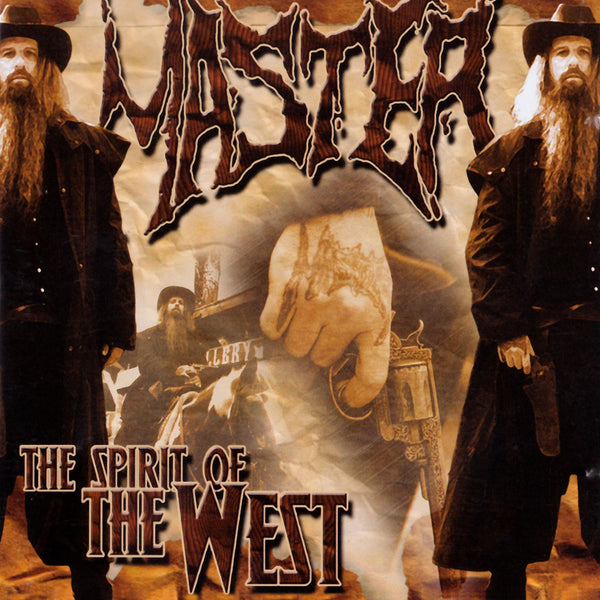 MASTER - The Spirit Of The West LP (Orange Fire/Black Splatter Vinyl) (Pre-order)