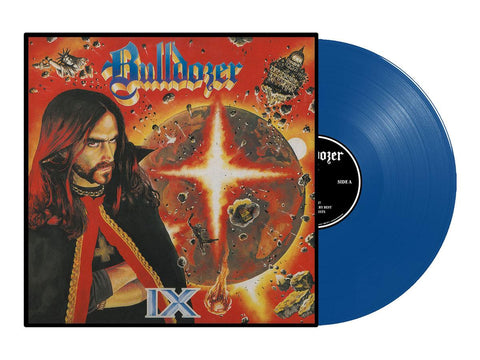 BULLDOZER - IX LP (Transparent Blue Vinyl) (Pre-order)