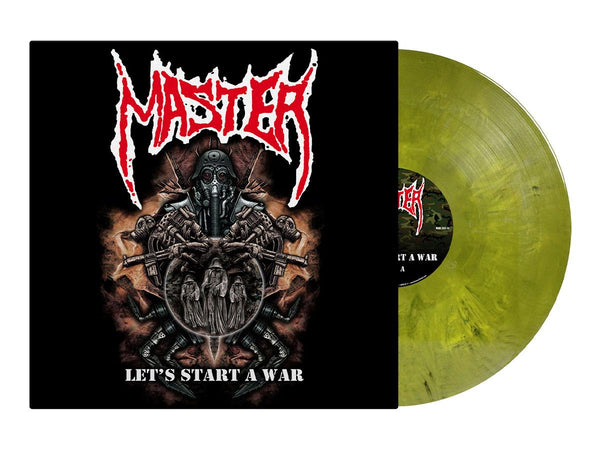 MASTER - Let's Start A War LP (Green/Yellow Marble Vinyl)