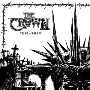 THE CROWN - Crown Of Thorns 2-LP (White/Black Dust Vinyl)