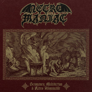 NECROMANIAC - Sciomancy, Malediction & Rites Abominable LP (Black Vinyl)