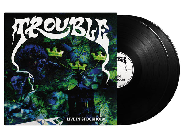 TROUBLE - Live in Stockholm 2-LP (Black Vinyl)