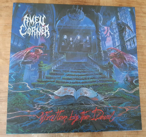 AMEN CORNER - Written By The Devil LP (Transparent Red Vinyl)