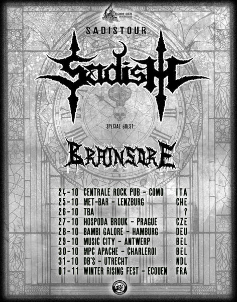 SADISM - Necrology (1997-2002) LP (White/Black Marble Vinyl) (Pre-order)