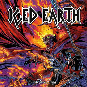 ICED EARTH - The Dark Saga LP (Red In Beer Vinyl)