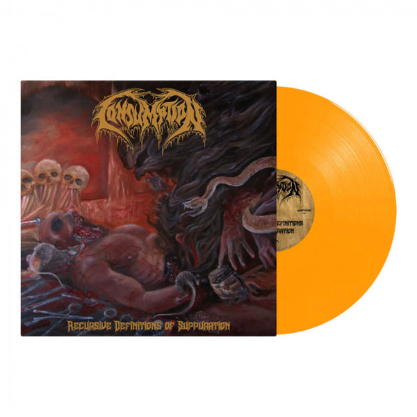 CONSUMPTION - Recursive Definitions Of Suppuration LP (Neon Orange Vinyl)