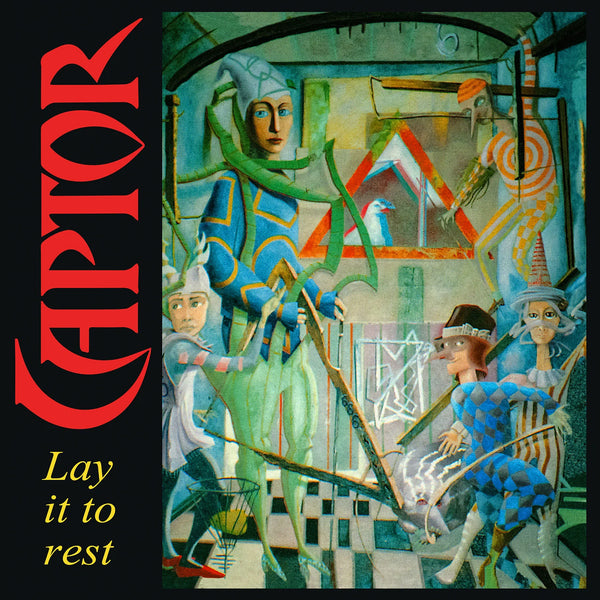 Captor – Lay It To Rest gatefold-2-LP (swirl) limited edition of 100