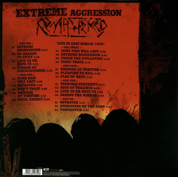 KREATOR - Extreme Aggression 3-LP (Black Vinyl)