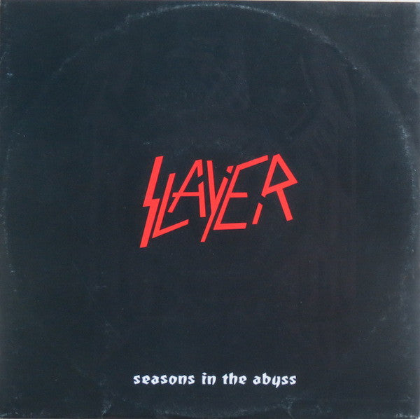 SLAYER - Seasons In The Abyss LP (Black Vinyl) (1991 Press)