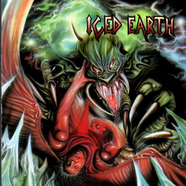 ICED EARTH - Iced Earth LP (Transparant Red Splatter Vinyl)