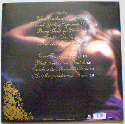 THEATRE OF TRAGEDY - Velvet Darkness They Fear LP (Black Vinyl) (1999 Repress)