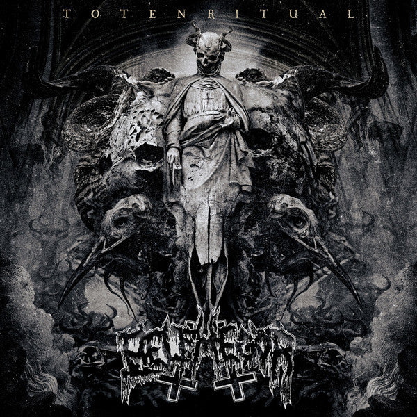 BELPHEGOR - Totenritual gatefold-LP (Crystal Clear/Gold/Back Splatter Vinyl)
