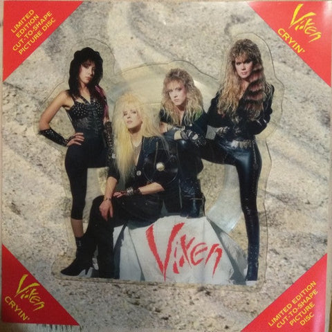 VIXEN - Cryin' Shape Picture-7" (1988 Press)