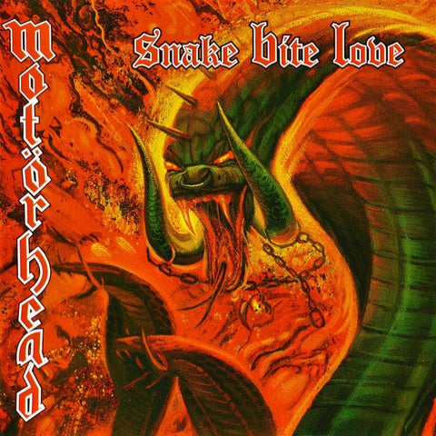 MOTÖRHEAD - Snake Bite Love LP (Transparent Red Vinyl)