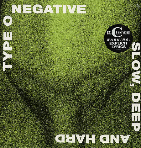 TYPE O NEGATIVE - Slow, Deep And Hard LP (black Vinyl) (1991 Roadrunner Records)
