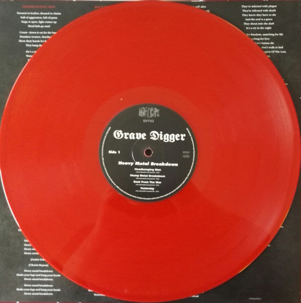GRAVE DIGGER - Heavy Metal Breakdown 2-LP (Red Vinyl)
