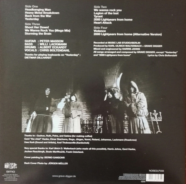 GRAVE DIGGER - Heavy Metal Breakdown 2-LP (Red Vinyl)