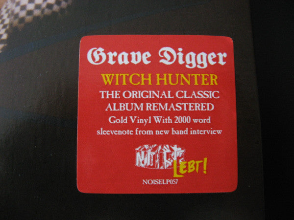 GRAVE DIGGER - Witch Hunter LP (Gold Vinyl)