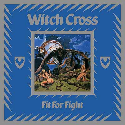 WITCH CROSS - Fit For Fight LP (Blue/Silver Bi-Color Vinyl)