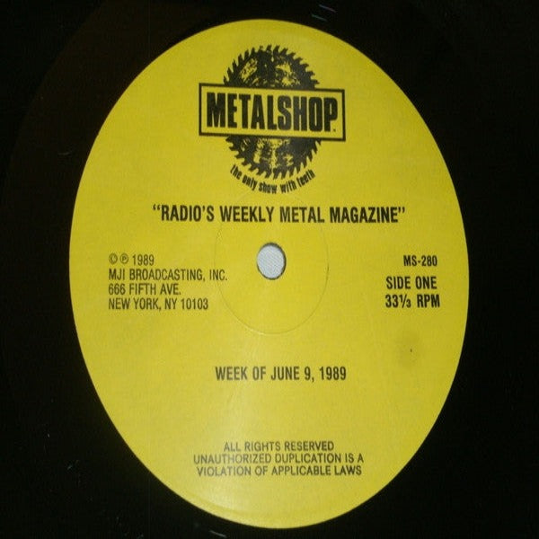 VARIOUS - MJI Broadcasting Week of June 16 1989 2-LP (Black Vinyl)