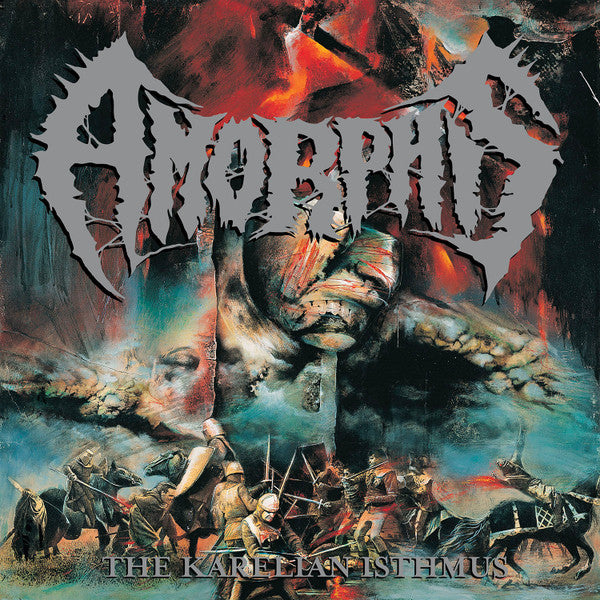 AMORPHIS – The Karelian Isthmus LP (metallic silver clear splatter)