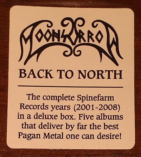 MOONSORROW - Back To North 5-CD Boxset