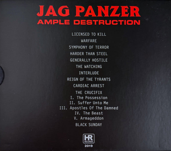 JAG PANZER - Ample Destruction  CD