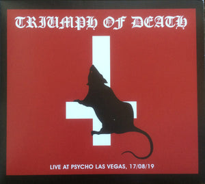 TRIUMPH OF DEATH - Live At Psycho Las Vegas, 17/08/19 digi-CD