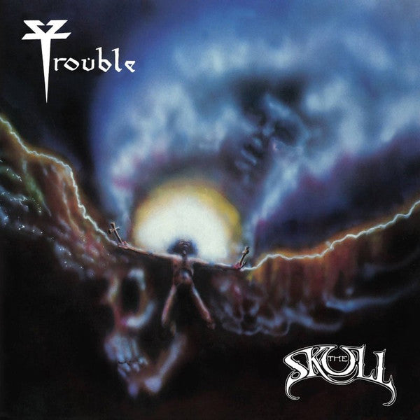 TROUBLE - The Skull LP (Clear/Aqua Blue/White Splatter Vinyl)